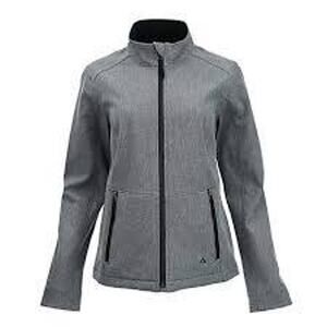 Ridgecut Toughwear Softshell Zip Jacket Fleece Lined Outdoor Gray Women’s S